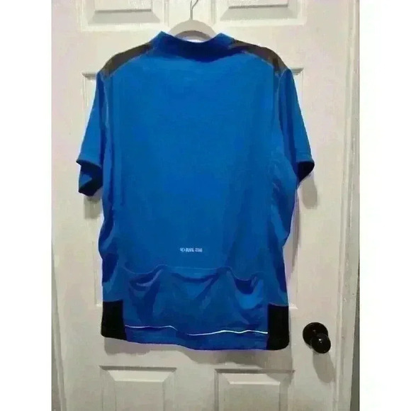 Pearl Izumi Select Cycling Jersey Size XL Blue White 1/2 Zip Select Series EUC - Picture 2 of 4